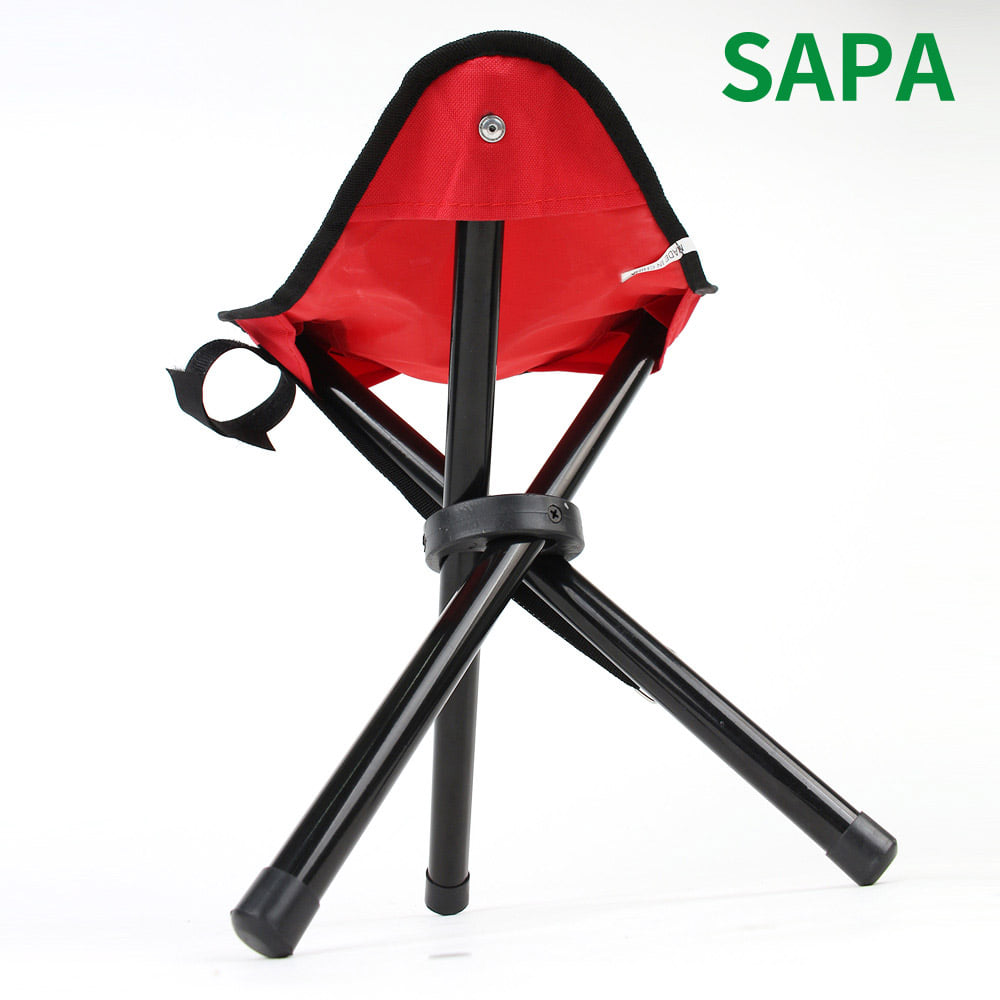 싸파 삼각 접이식 의자  대형 낚시 등산 캠핑 휴대용의자