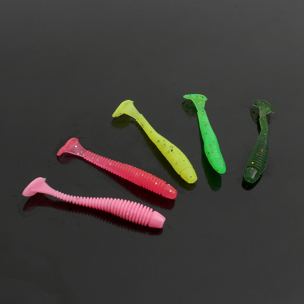 싸파 더블킬 미니쉐드 웜 50mm 색상선택 송어 볼락 낚시 미끼